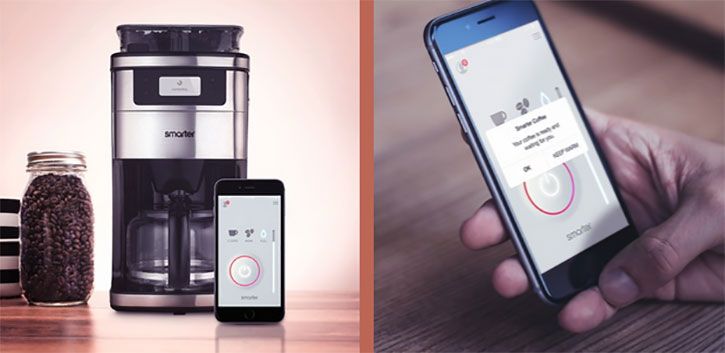 App-Controlled Coffee Machines : smart coffee machine