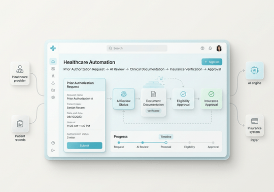 AI Prior Authorization: Intelligent Automation for Healthcare Workflows