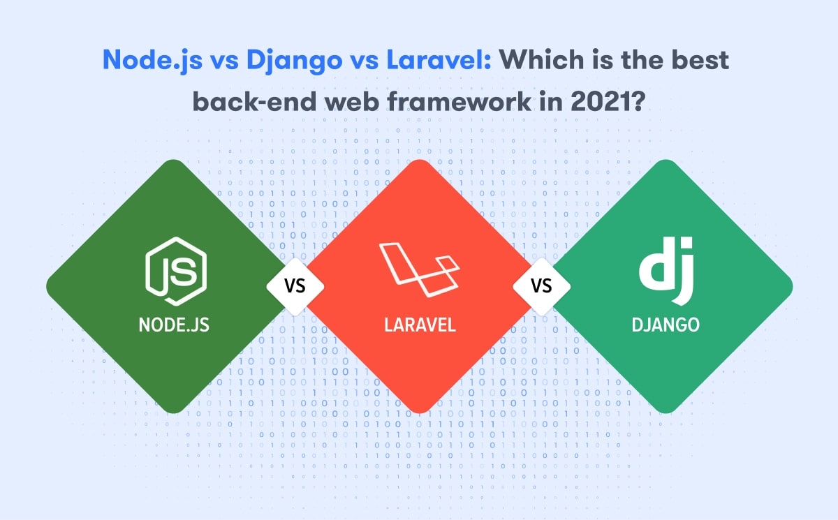  vs Django vs Laravel: Which is the best back-end framework?