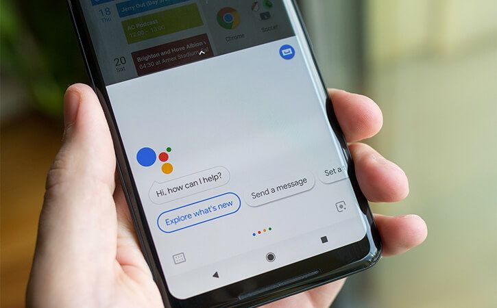 Iot with google sales assistant